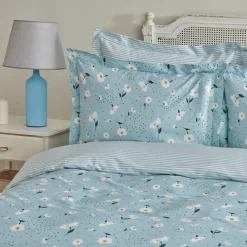 Karaca Daisy 100% Baumwolle Einzelbett Bettwäsche Set, Mint Online