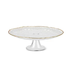 Karaca Dalia Gold Dessert-Set für 6 Personen, 7 teilig Klar New