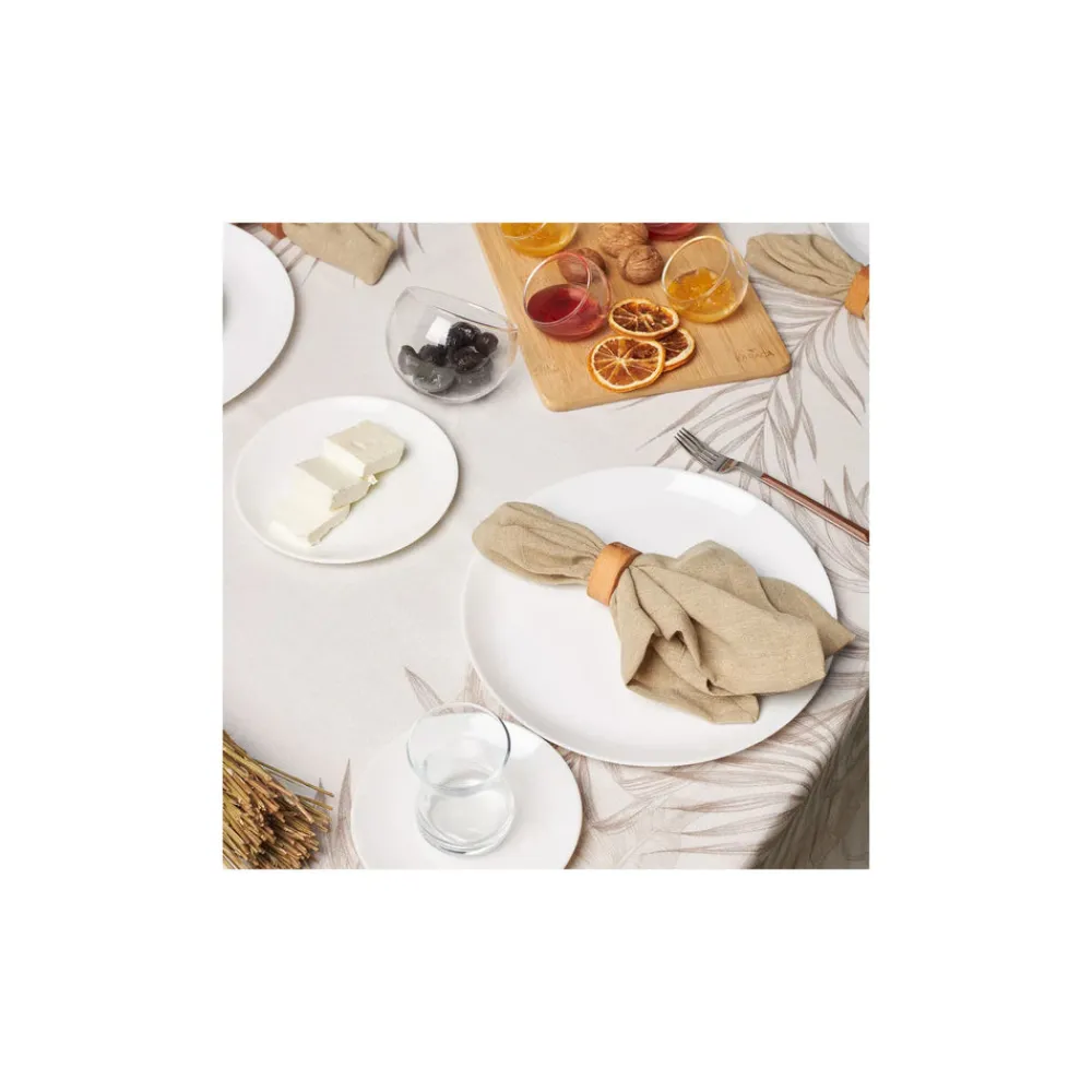 Karaca Darcy White for 6 Personen Frühstücksset und Servierschalen, 26 Teilig Weıß01 Clearance
