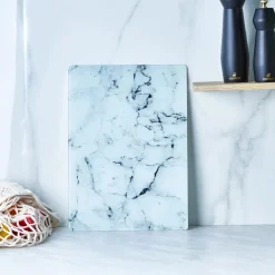 Karaca Deep Schneidebrett aus Glas Weıß01 Outlet