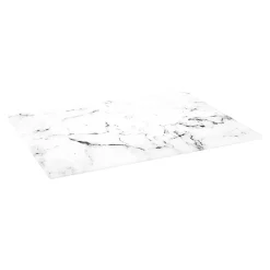 Karaca Deep Schneidebrett aus Glas Weıß01 Outlet