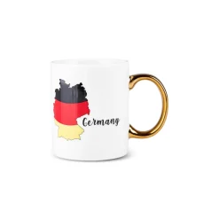 Karaca Deutschland Tasse, 350 ml Multıfarben Discount
