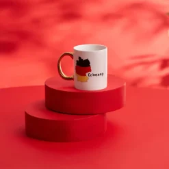 Karaca Deutschland Tasse, 350 ml Multıfarben Discount