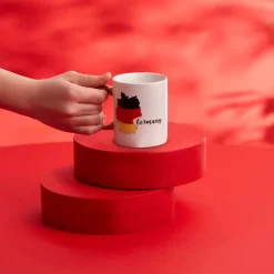 Karaca Deutschland Tasse, 350 ml Multıfarben Discount