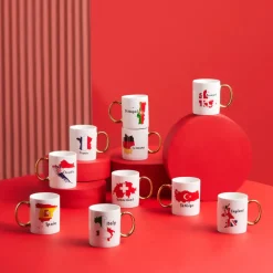 Karaca Deutschland Tasse, 350 ml Multıfarben Discount