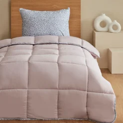 Karaca Dexie Einzelbettdecke, Rosa, 155x220, 50x70 cm Clearance