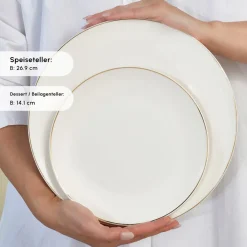 Karaca Donatella 70-Teiliges Tafelsservice Für 12 Personen – New Bone Sale
