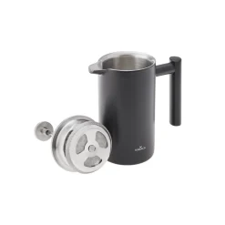 Karaca Doppelwand French Press 1000 ml Matt Schwarz Outlet