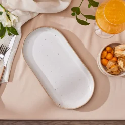 Karaca Dot Reaktive Servierplatte 30 cm Multıfarben Discount