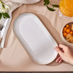 Karaca Dot Reaktive Servierplatte 30 cm Multıfarben Discount