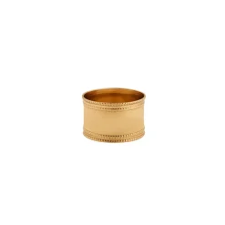 Karaca Dots 2-teiliges Serviettenring Gold