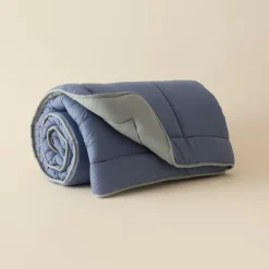 Karaca Double Face Bettdecke Blau-Mint 200X200 Blau01 New