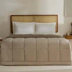 Karaca Double Face Bettdecke Beige-Mocha 200X200 Beıge01 Discount