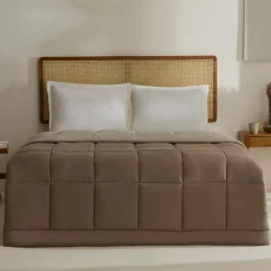 Karaca Double Face Bettdecke Beige-Mocha 200X200 Beıge01 Discount
