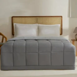 Karaca Double Face Decke Anthrazit-Grau 200x200 Anthracıt01 Outlet
