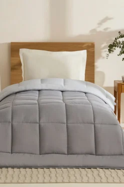 Karaca Double Face Decke Anthrazit-Grau 155x220 Anthracıt01 Outlet
