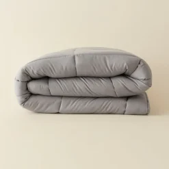 Karaca Double Face Decke Anthrazit-Grau 135x200 Anthracıt01 Discount
