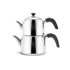 Karaca Edge Mini-Teekannen-Set Schwarz Schwarz01 Sale