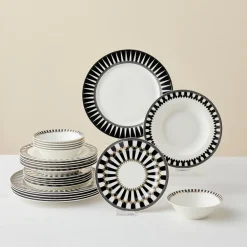 Karaca Elegance Bone Helsinki 24-teiliges Tafelservice für 6 Personen Hot