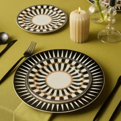 Karaca Elegance Bone Helsinki 24-teiliges Tafelservice für 6 Personen Hot