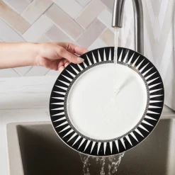 Karaca Elegance Bone Helsinki 24-teiliges Tafelservice für 6 Personen Hot