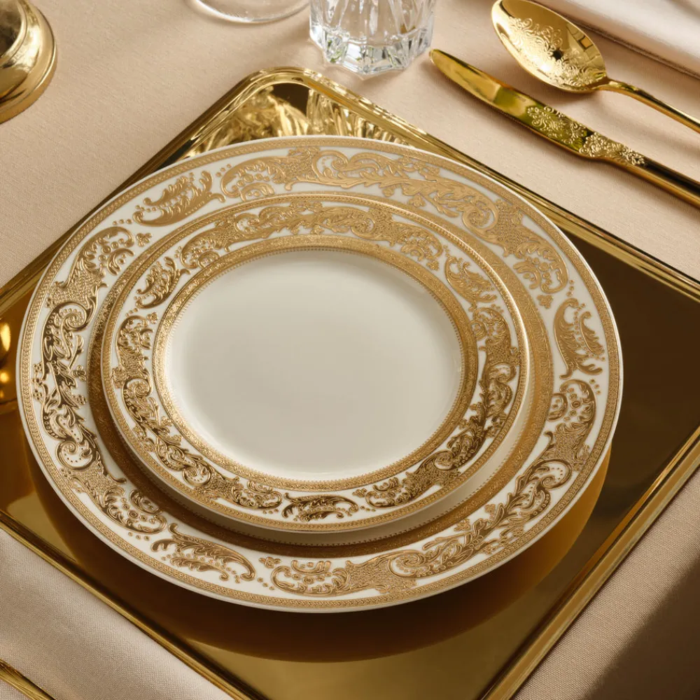 Karaca Elegance Bone Isola 24-Teiliges Tafelservice Für 6 Personen, Mehrfarbig Hot
