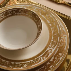 Karaca Elegance Bone Isola 24-Teiliges Tafelservice Für 6 Personen, Mehrfarbig Hot