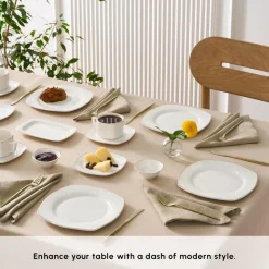 Karaca Elegance Bone Padoca 26-Teiliges 6-Personen Frühstücksset Gold