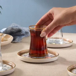Karaca Elena Teeset, 12-teilig, für 6 Personen Outlet