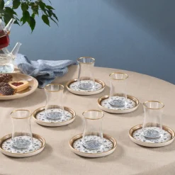 Karaca Elena Teeset, 12-teilig, für 6 Personen Outlet