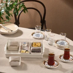Karaca Elena Teeset, 12-teilig, für 6 Personen Outlet