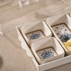 Karaca Elena 7-teiliges Keramik-Frühstücksset, Mehrfarbig Best