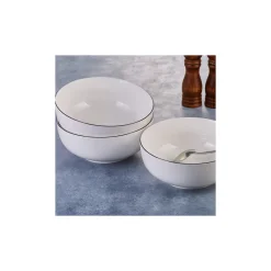 Karaca Elica Breite Schüssel 20 cm Weıß01 Outlet