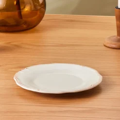 Karaca Elizabeth Ecru Dessertteller, 20 cm Ecru01