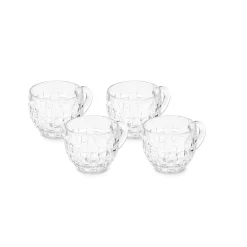 Karaca Emel 4 Personen Glas Tee Cup 180 Ml Klar Sale