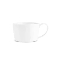 Karaca Epsilon Porzellanbecher, 680 ml, Weiß Clearance