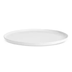 Karaca Epsilon Speiseteller aus Porzellan, 28 cm, Weiß Clearance