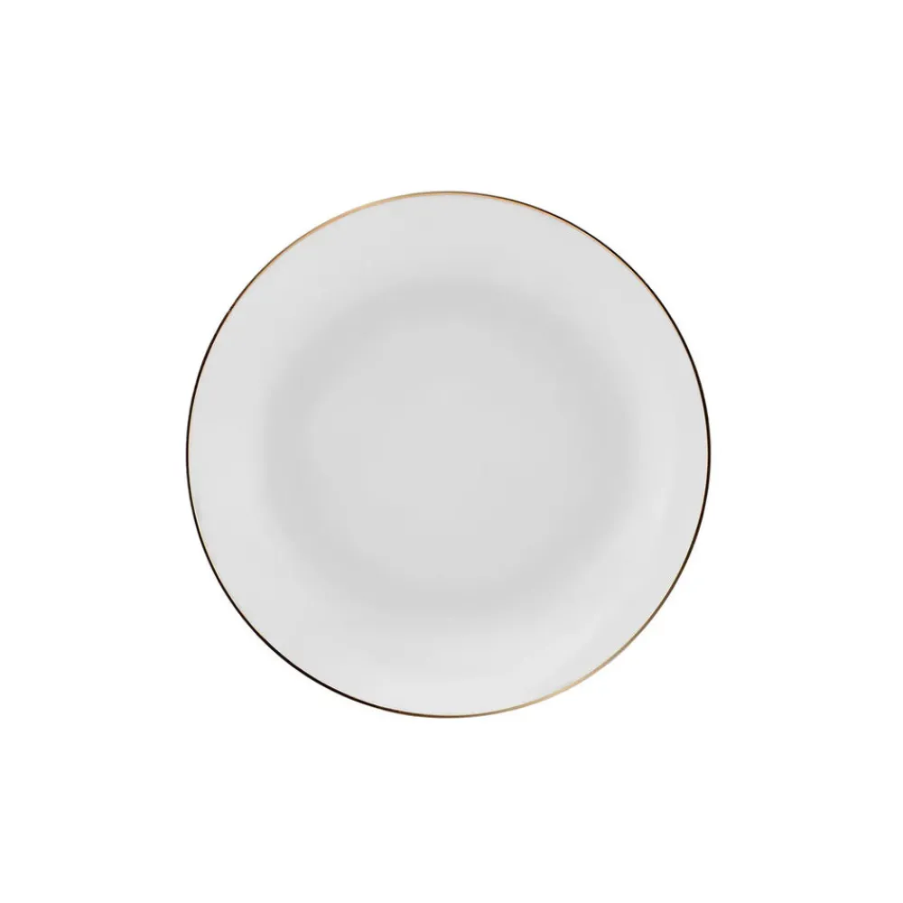Karaca Esbelto 12 Personen Geschirrset, 56 Teilig, New Generation Bone, Gold New