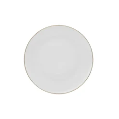 Karaca Esbelto 12 Personen Geschirrset, 56 Teilig, New Generation Bone, Gold New