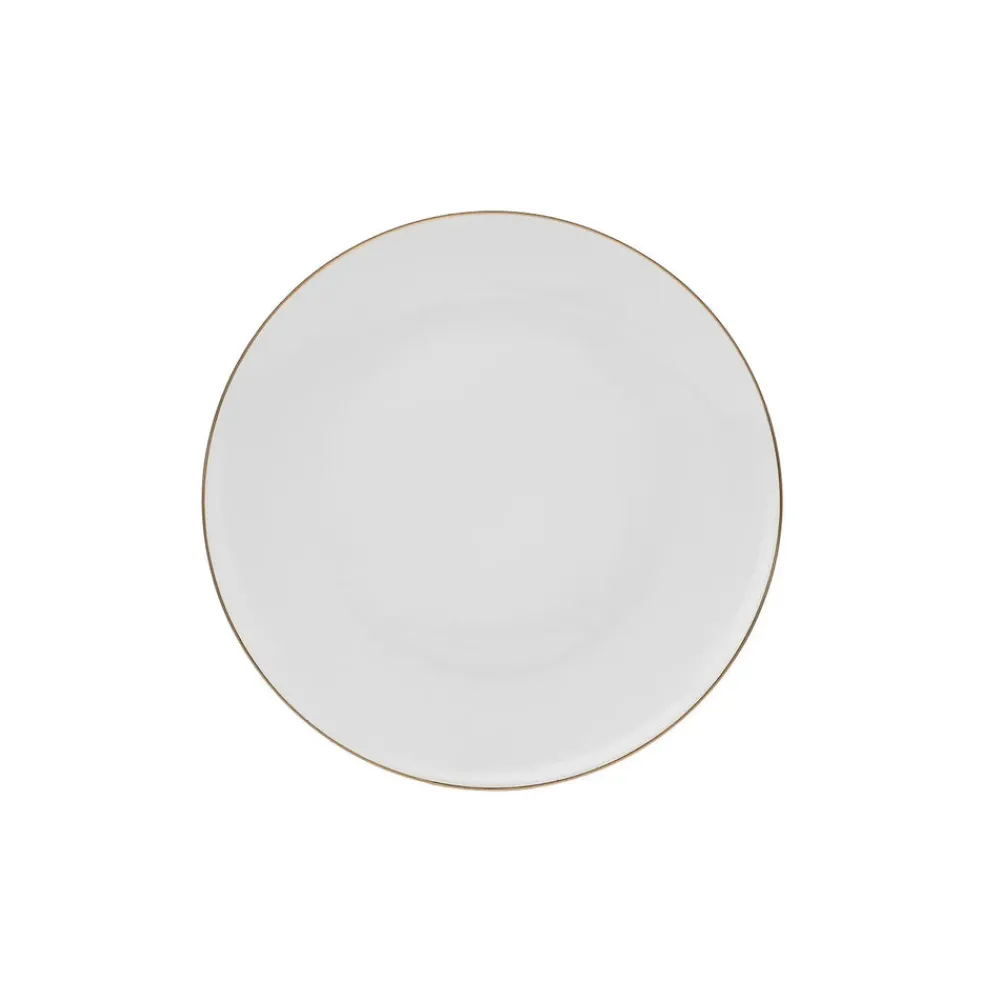 Karaca Esbelto 12 Personen Geschirrset, 56 Teilig, New Generation Bone, Gold New