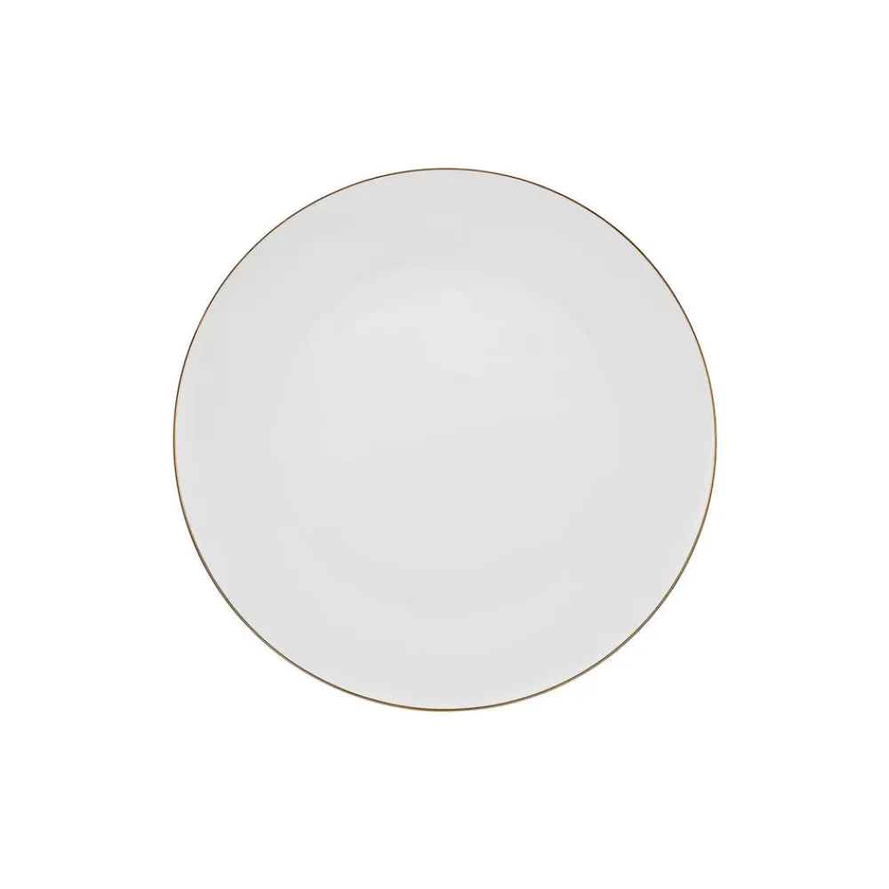 Karaca Esbelto 12 Personen Geschirrset, 56 Teilig, New Generation Bone, Gold New