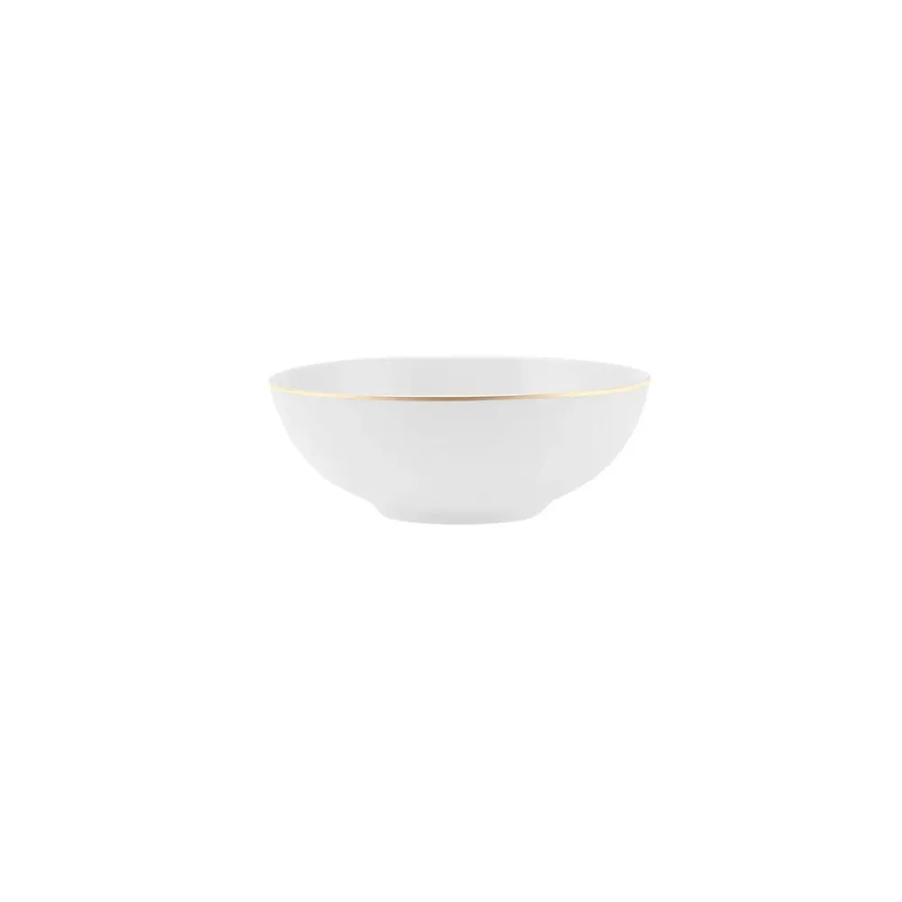 Karaca Esbelto 12 Personen Geschirrset, 56 Teilig, New Generation Bone, Gold New