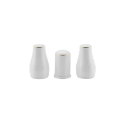 Karaca Esbelto 12 Personen Geschirrset, 56 Teilig, New Generation Bone, Gold New