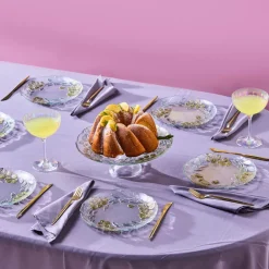Karaca Eucalyptus 7-teiliges Dessertset Kahverengi Best