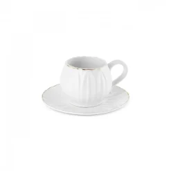 Karaca Eylül Kaffeetasse für 6 Personen 85 Ml Weıß01 Clearance