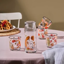 Karaca Face 5-teiliges Glas-Set Multıfarben New