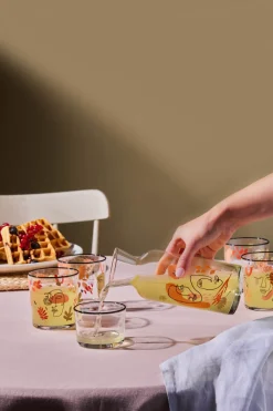 Karaca Face 5-teiliges Glas-Set Multıfarben New