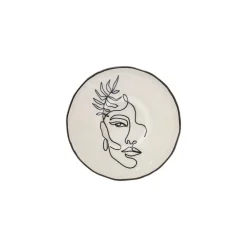 Karaca Face 6-teiliges Kuchenteller-Set Weıß01 Outlet