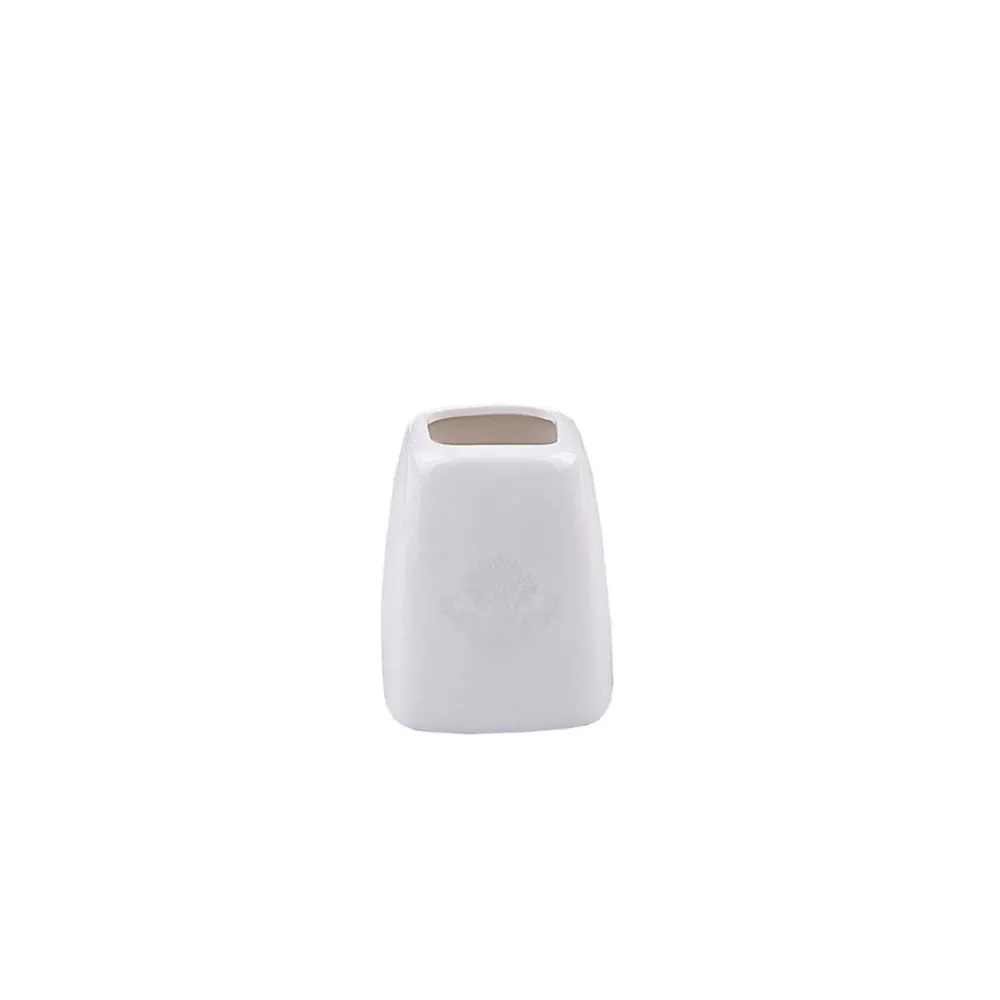 Karaca Fine Bone Ruffle 60-teiliges Quadratisches Tafelservice für 12 Personen Weıß01 Clearance
