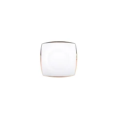 Karaca Fine Pearl Agate für 6 Personen Perle Quadrat Frühstücksset und Servierschalen, 26 Teilig Gold Clearance